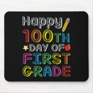 Mousepad 100.º Dia do Primeiro Grau - 100 Dias De Presente 