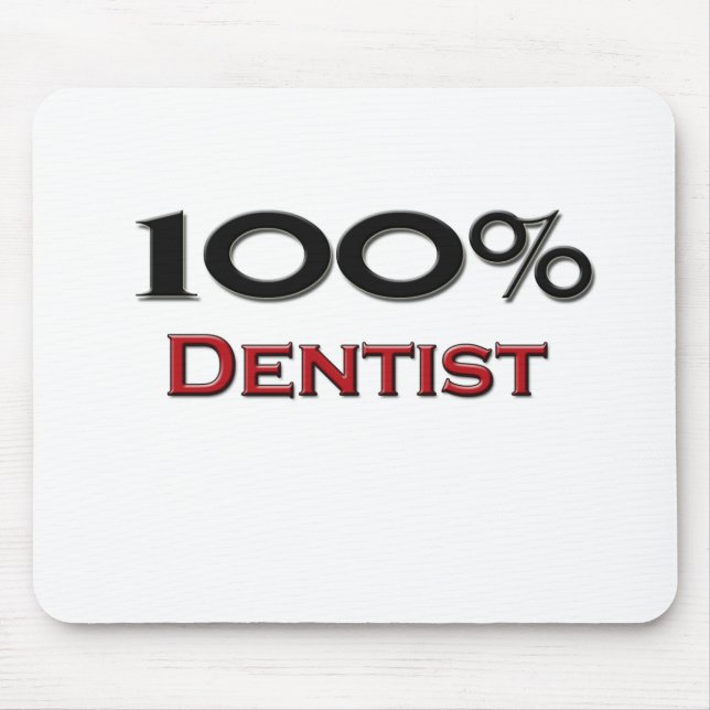 Mousepad 100% Dentista (Frente)