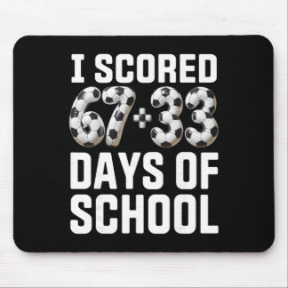 Mousepad 100 Dias Da Escola De Futebol Marcou Seis Sete 67+