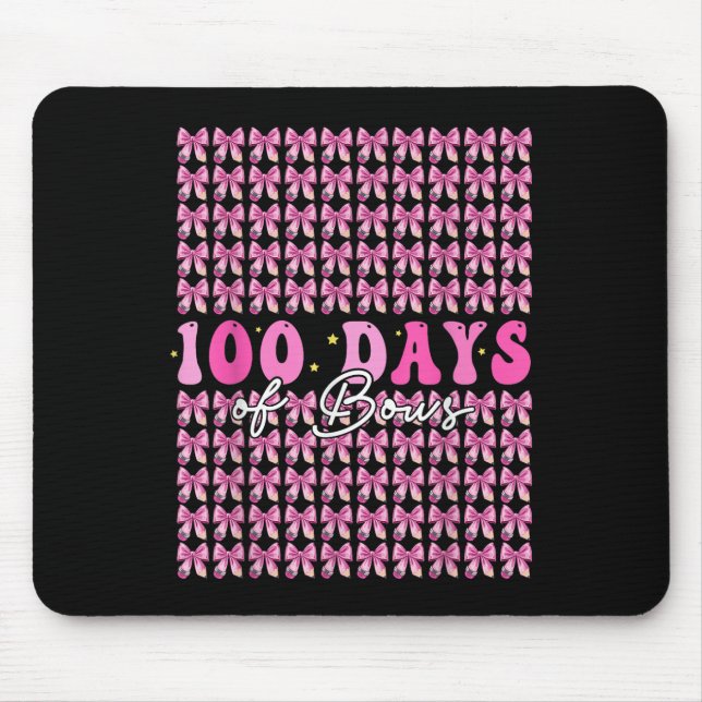 Mousepad 100 Dias De Arcos Coquetê 100 Dia Da Escola (Frente)