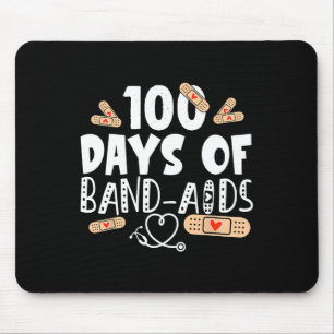 Mousepad 100 Dias De Banda-Enfermeiro Escolar 100 Dias De S