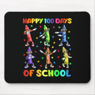 Mousepad 100 Dias De Camarões Escolares Dançando 100º Dia D