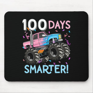 Mousepad 100 Dias De Caminhão Monstro Mais Inteligente 100º