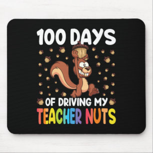 Mousepad 100 Dias De Condução De Loucos De Professores 100º