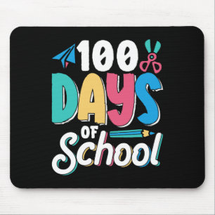 Mousepad 100 Dias De Crianças Da Classe Cute Escolar