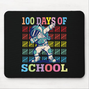 Mousepad 100 Dias De Crianças Escolares Que Astróam Astrona