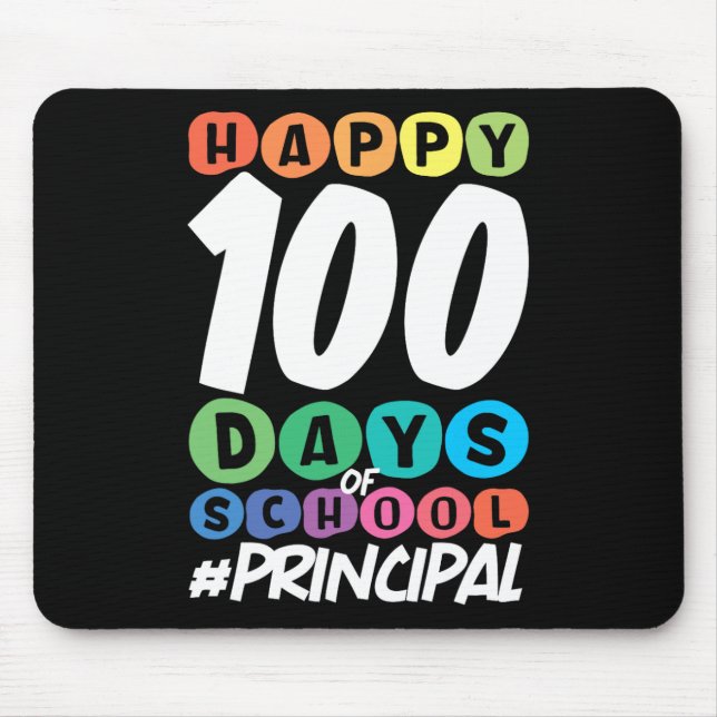 Mousepad 100 Dias De Diretor Escolar (Frente)