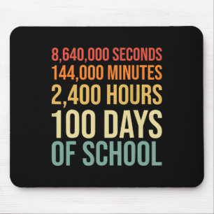 Mousepad 100 Dias De Equipamento De Professores 80 Anos Ret