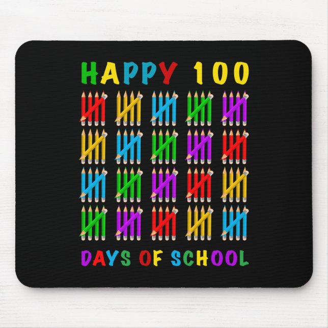 Mousepad 100 Dias De Escola (Frente)