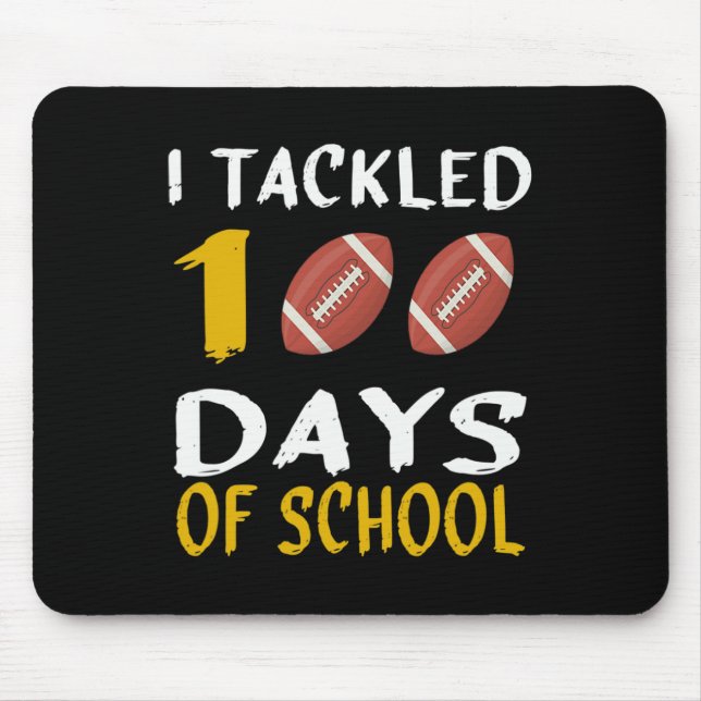 Mousepad 100 Dias De Escola 100º Dia De Pé Escolar (Frente)