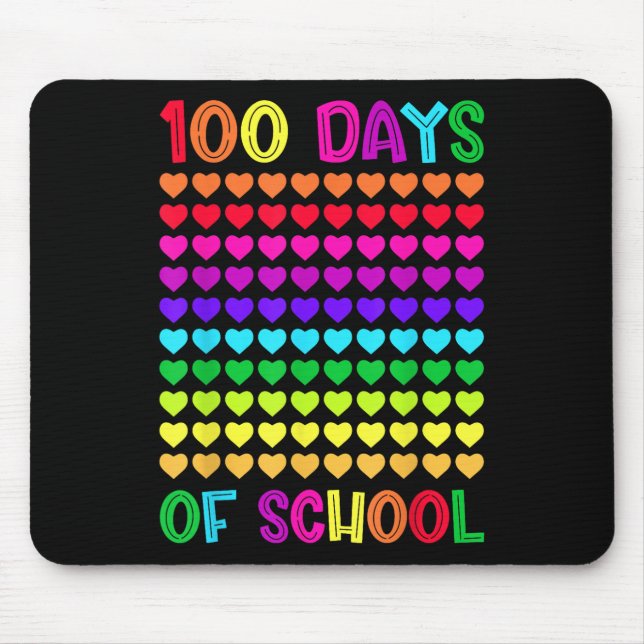 Mousepad 100 Dias De Escola E Ainda A Ama Corta 10 (Frente)