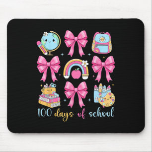 Mousepad 100 Dias De Escola Professor Crianças 100 Dias Mai