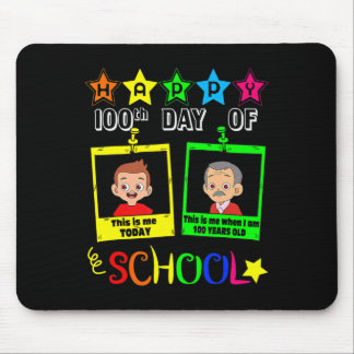 Mousepad 100 Dias De Escola - Quando Tenho 100 Anos De Idad
