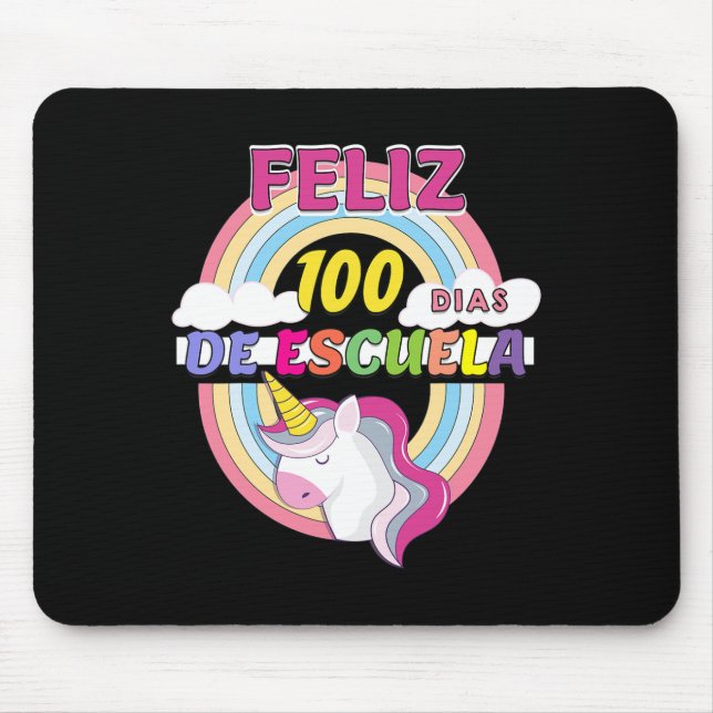 Mousepad 100 Dias De Escuela 100 Dias De Escola (Frente)