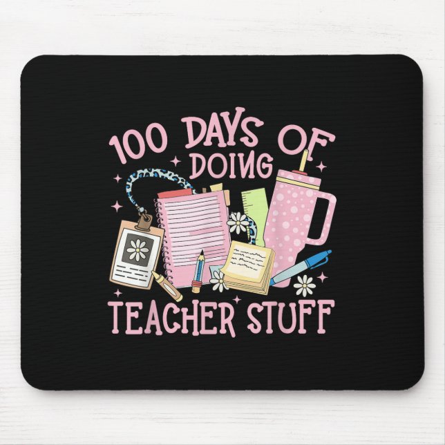 Mousepad 100 Dias De Fazer Coisas De Professores 100 Dias D (Frente)