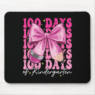 Mousepad 100 Dias De Meninas Do Jardim De Infância Arco 100