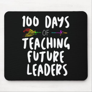 Mousepad 100 dias de oferta de Design escolar para professo