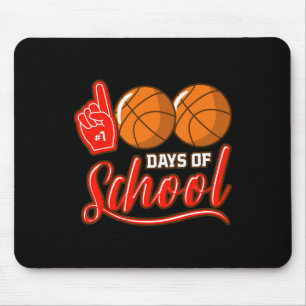 Mousepad 100 Dias De Professora De Bysketbyll Boys 100th D