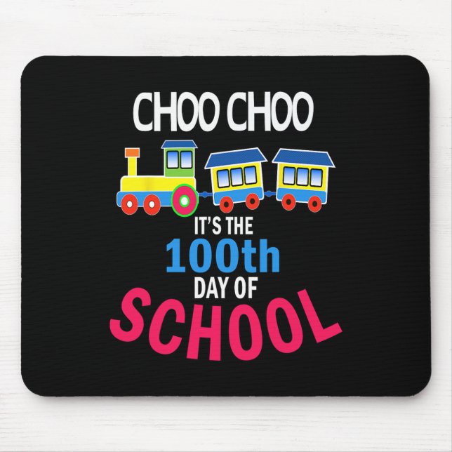 Mousepad 100 Dias De Professora Do Jardim De Infância (Frente)