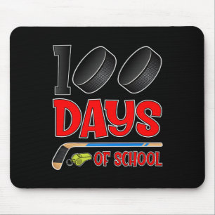 Mousepad 100 dias de Professora Estudante de Hóquei na Esco