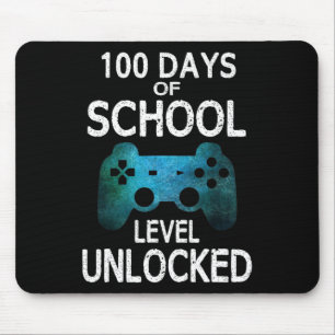 Mousepad 100 Dias De Videos games De Jogadores Escolares De