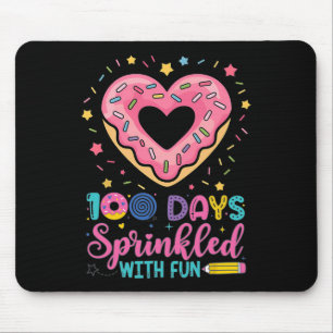 Mousepad 100 Dias Empurrados Com Cupcake Divertido 100 Dias