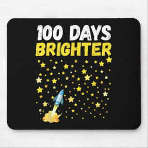 Mousepad 100 Dias Mais Brilhante 100º Dia das Estrelas Esco