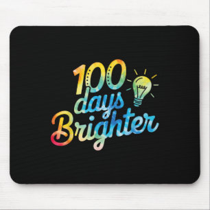 Mousepad 100 Dias Mais Brilhantes Crianças De Professores 1