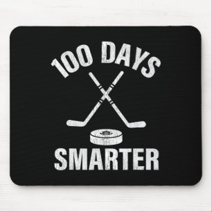 Mousepad 100 Dias Mais Inteligente Estudante De Hóquei Esco