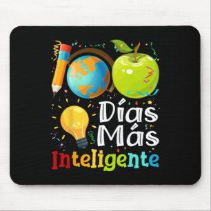 Mousepad 100 Dias Mais Inteligente Professor De Espanhol 10