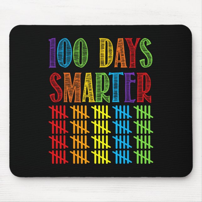 Mousepad 100 Dias Mais Inteligente Professor De Jardim De I (Frente)