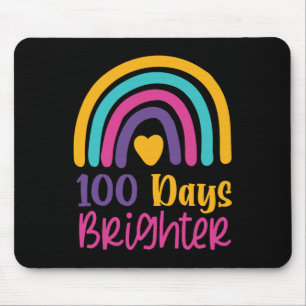 Mousepad 100 Dias Meninas Professoras Mais Brilhantes 100 D