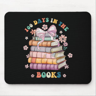 Mousepad 100 Dias Na Escola De Livros Professores Crianças 
