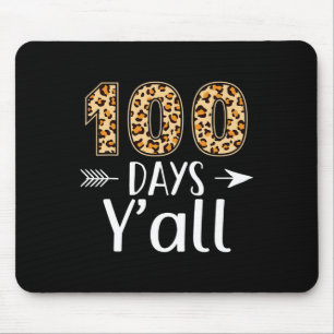 Mousepad 100 Dias, Vocês Todos Leopardo 100º Dia de Profess