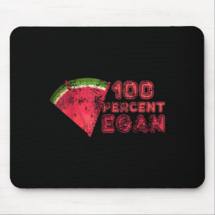 Mousepad 100 por cento vegano verão melancia amante de frut