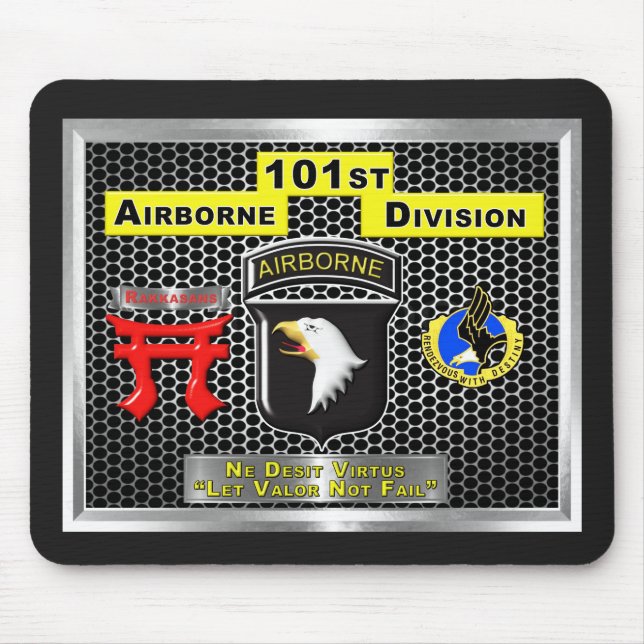 Mousepad 101ª Divisão Aerotransportada (Frente)