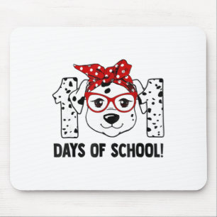Mousepad 101 Dias De Escola Gif Do Cão Dálmata Professores