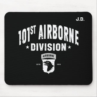 Mousepad 101 Divisão de Transporte Aéreo de ruas - Preto Pe