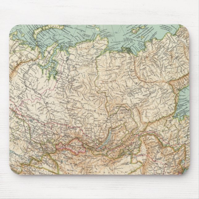 Mousepad 10304 Rússia asiática (Frente)