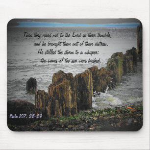 Mousepad 107:28 do salmo - 29