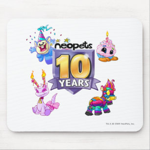 Mousepad 10o Logotipo do aniversário
