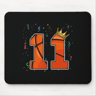 Mousepad 11 Birthday Basball Grande Número 11 Anos