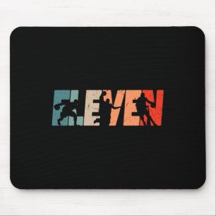Mousepad 11 Birthday Retro Bysketbyll 11 Anos Old Boy Gi