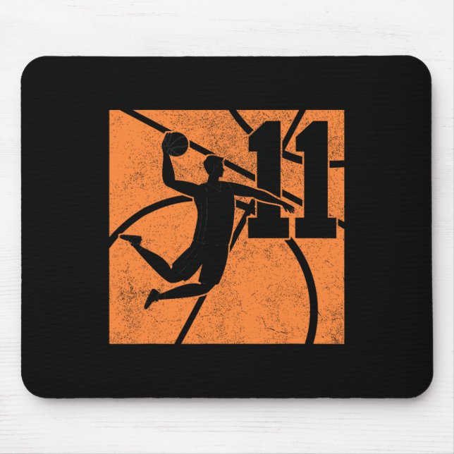 Mousepad 11 De Basquete De 11 Anos Th (Frente)