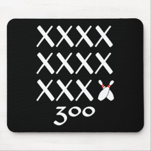Mousepad 12 Ataca Camisa Do Jogo Da Boliche Perfeita - 300