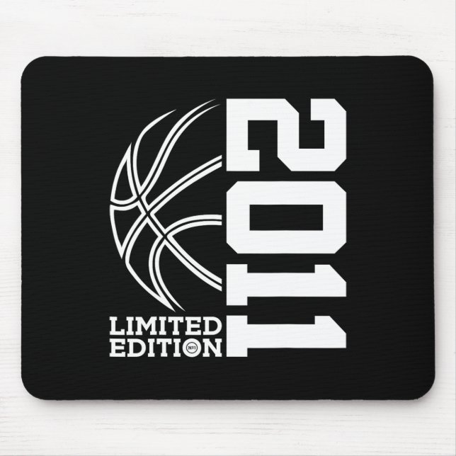 Mousepad 12 Birthday Basball Limited Edition 2011 (Frente)