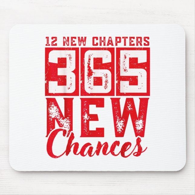 Mousepad 12 New Chapters 365 New Chances New Year's Eve 202 (Frente)