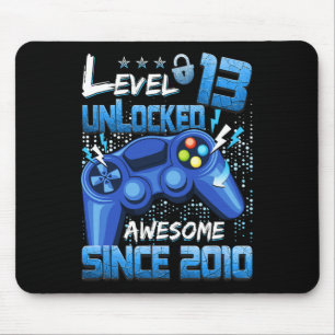 Mousepad 13 Nascença do 13 do Jogo de Vídeo Rapaz Incrível