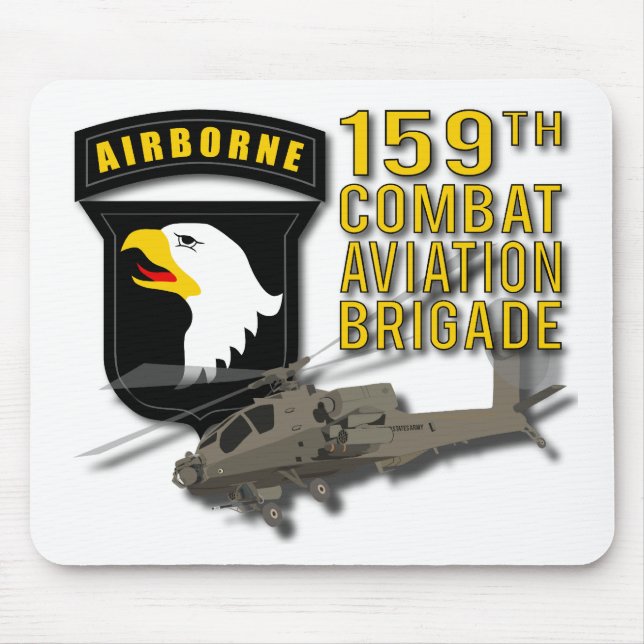 Mousepad 159th Bde Apache da aviação de combate (Frente)