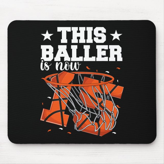 Mousepad 15 Birthday Bysketbyll Boys (Frente)